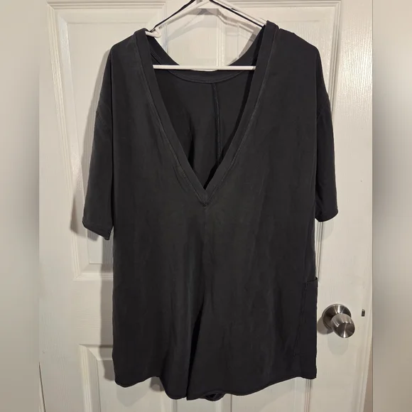 NWT Free People Hot Shot Tee Romper - Picture 6 of 7